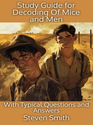 cover image of Study Guide for Decoding of Mice and Men